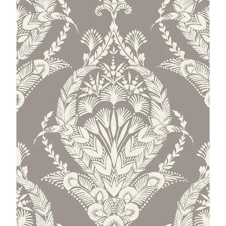 A-Street Prints Arlie wallpaper, color Grey, SKU 4120-26816