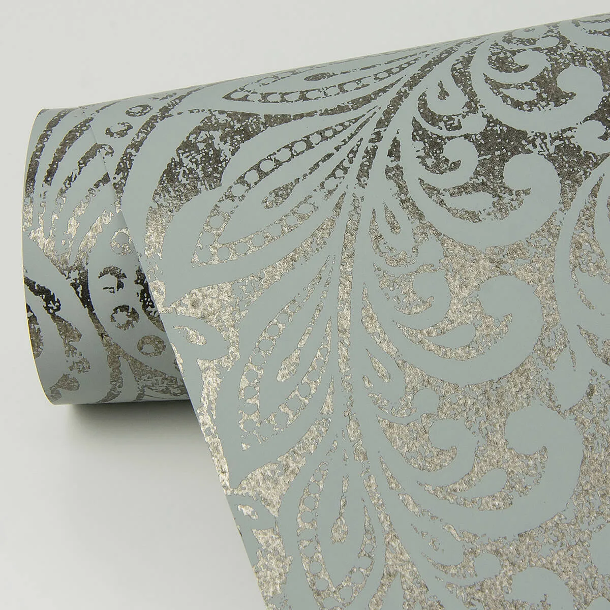 A-Street Prints Artemis wallpaper, color Pewter, SKU 4019-86446