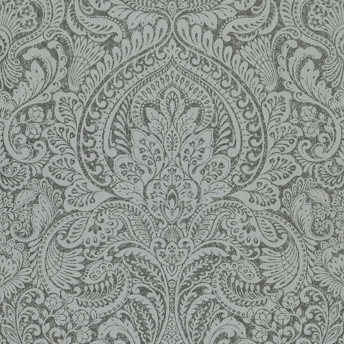 A-Street Prints Artemis wallpaper, color Pewter, SKU 4019-86446