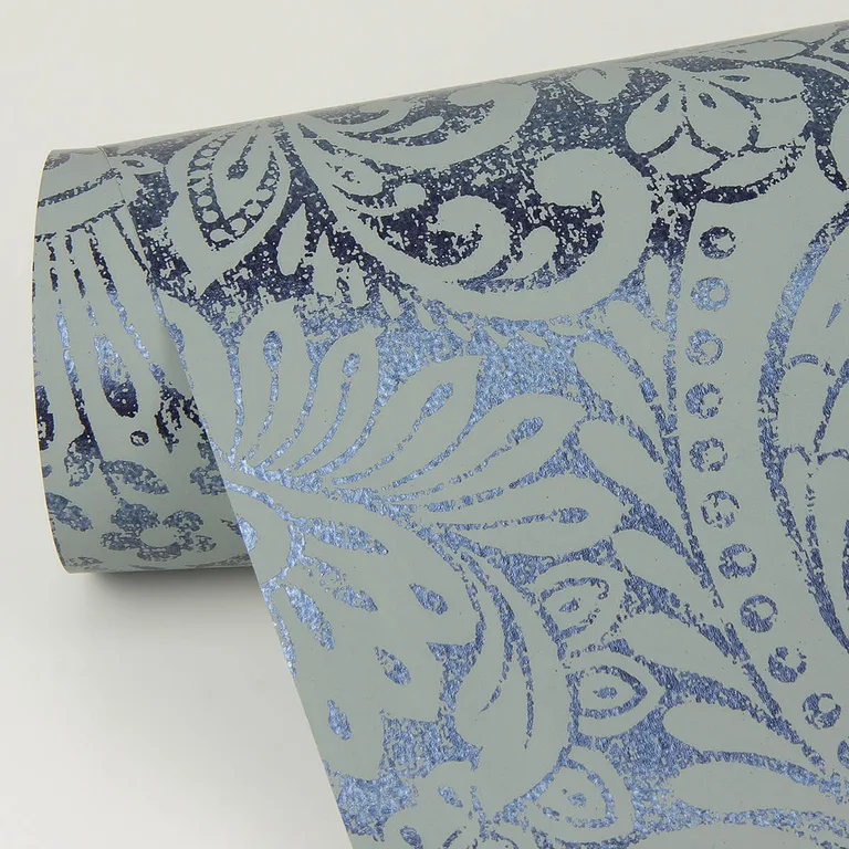 A-Street Prints Artemis wallpaper, color Sapphire, SKU 4019-86442