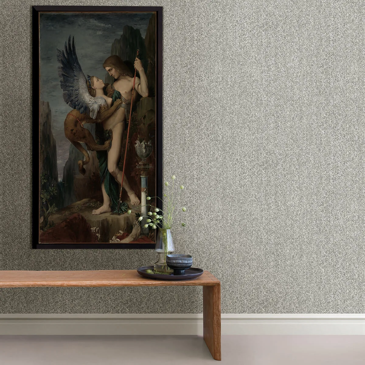 A-Street Prints Ashbee - Dark Grey Wallpaper | Buy Online A-Street Prints Ashbee wallpaper, color Dark Grey, SKU 2970-26163