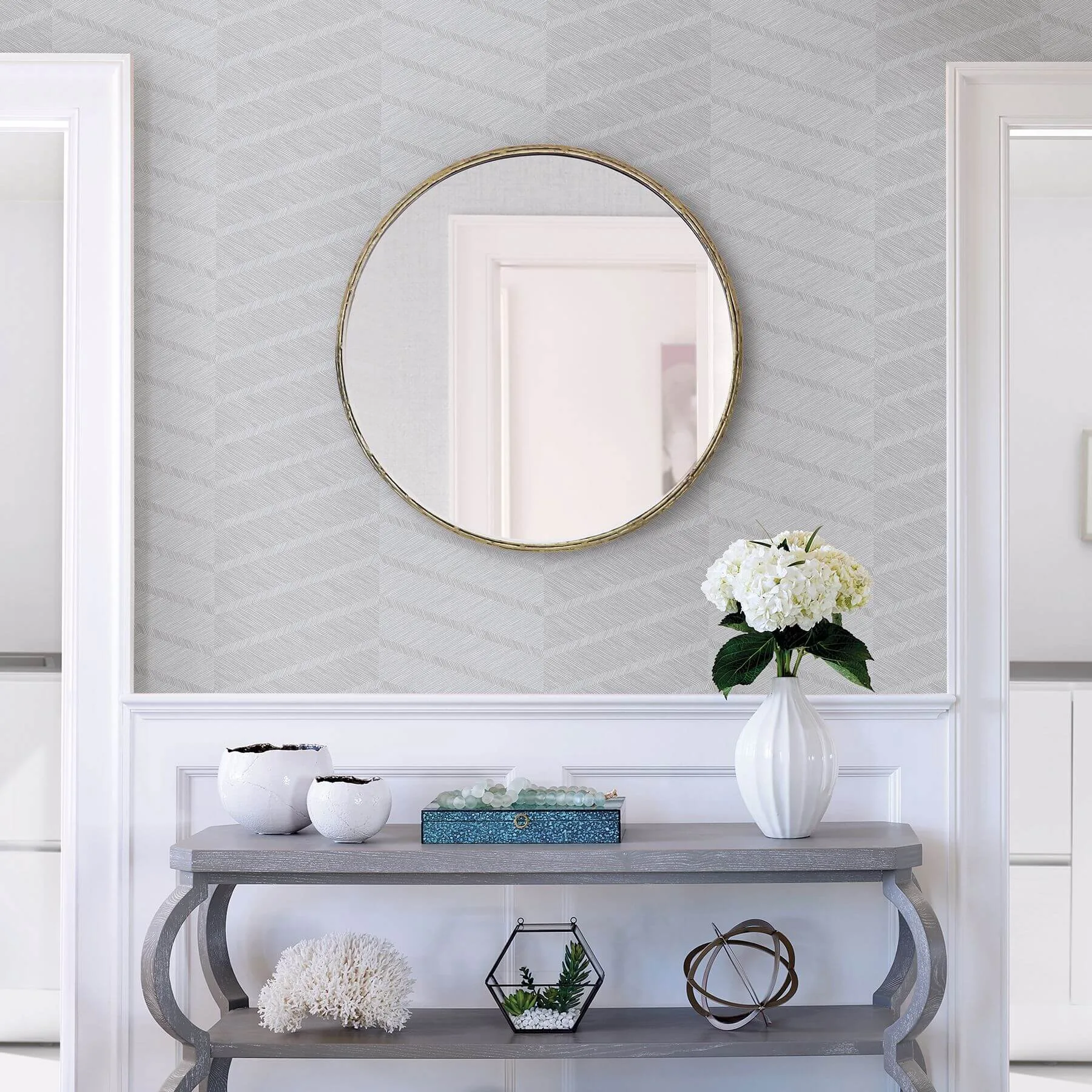 A-Street Prints Aspen wallpaper, color Grey, SKU 2964-25920