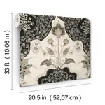 A-Street Prints Auden - Black Wallpaper | Buy Online A-Street Prints Auden wallpaper, color Black, SKU 4147-27389