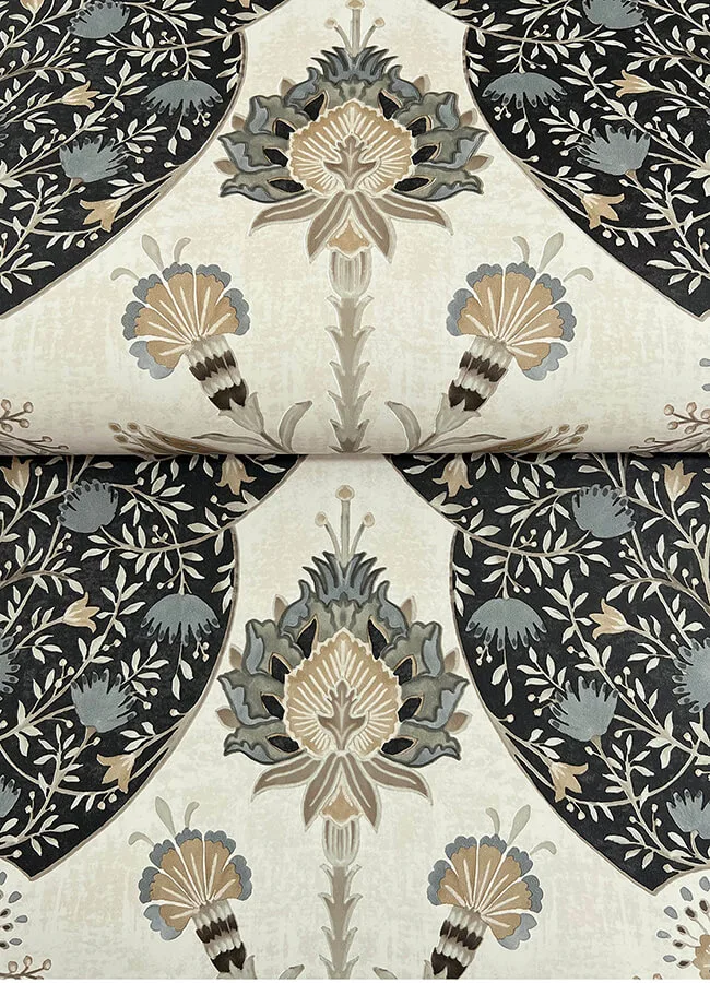A-Street Prints Auden - Black Wallpaper | Buy Online A-Street Prints Auden wallpaper, color Black, SKU 4147-27389