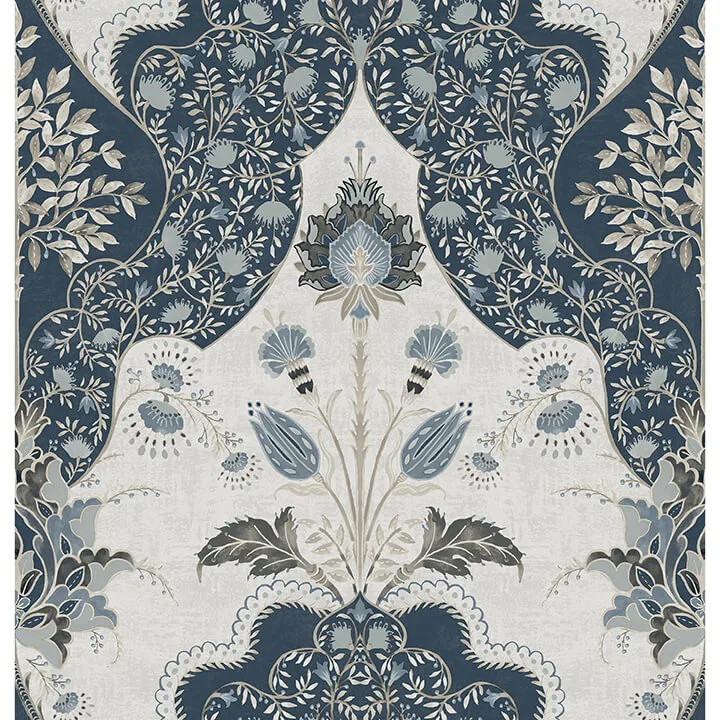 A-Street Prints Auden wallpaper, color Dark Blue, SKU 4147-27392
