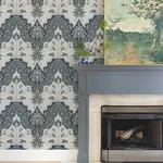 A-Street Prints Auden - Dark Blue Wallpaper | Buy Online A-Street Prints Auden wallpaper, color Dark Blue, SKU 4147-27392
