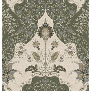 A-Street Prints Auden wallpaper, color Green, SKU 4147-27391