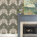 A-Street Prints Auden - Green Wallpaper | Buy Online A-Street Prints Auden wallpaper, color Green, SKU 4147-27391
