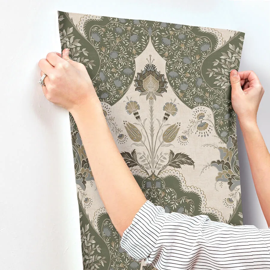 A-Street Prints Auden - Green Wallpaper | Buy Online A-Street Prints Auden wallpaper, color Green, SKU 4147-27391