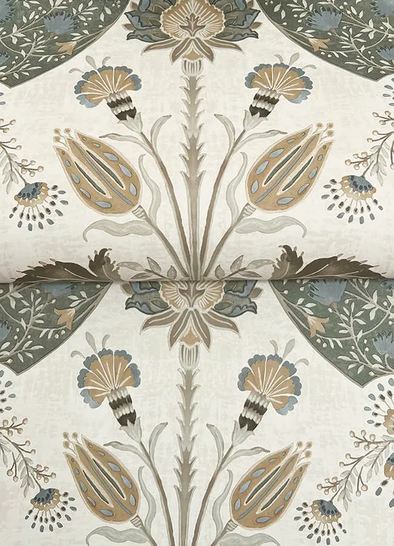 A-Street Prints Auden wallpaper, color Green, SKU 4147-27391
