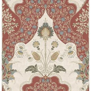 A-Street Prints Auden wallpaper, color Ruby, SKU 4147-27390