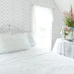 A-Street Prints Baby Bow wallpaper, color Blue Bella Ribbon, SKU AST4168