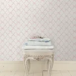 A-Street Prints Baby Bow wallpaper, color Faded Primrose, SKU AST4114