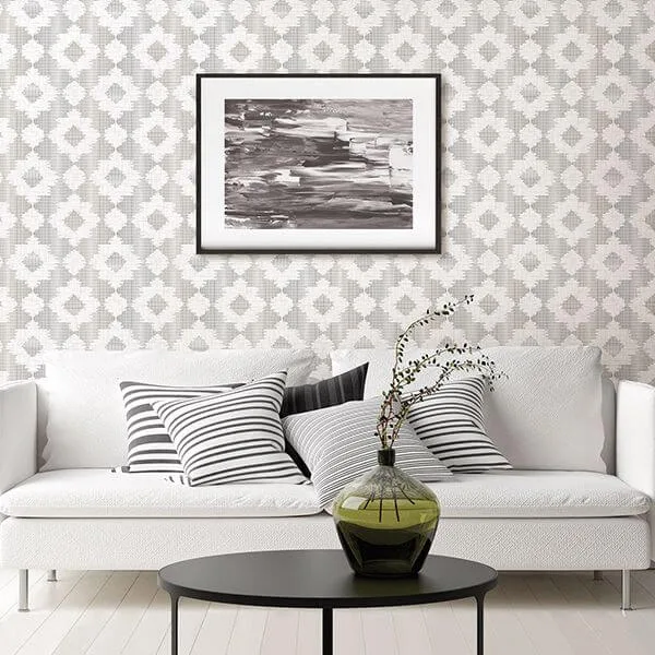A-Street Prints Babylon wallpaper, color Metallic, SKU 2902-25523