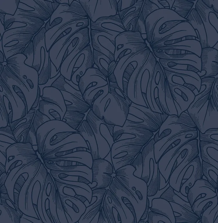 A-Street Prints Balboa wallpaper, color Indigo, SKU 2964-87342