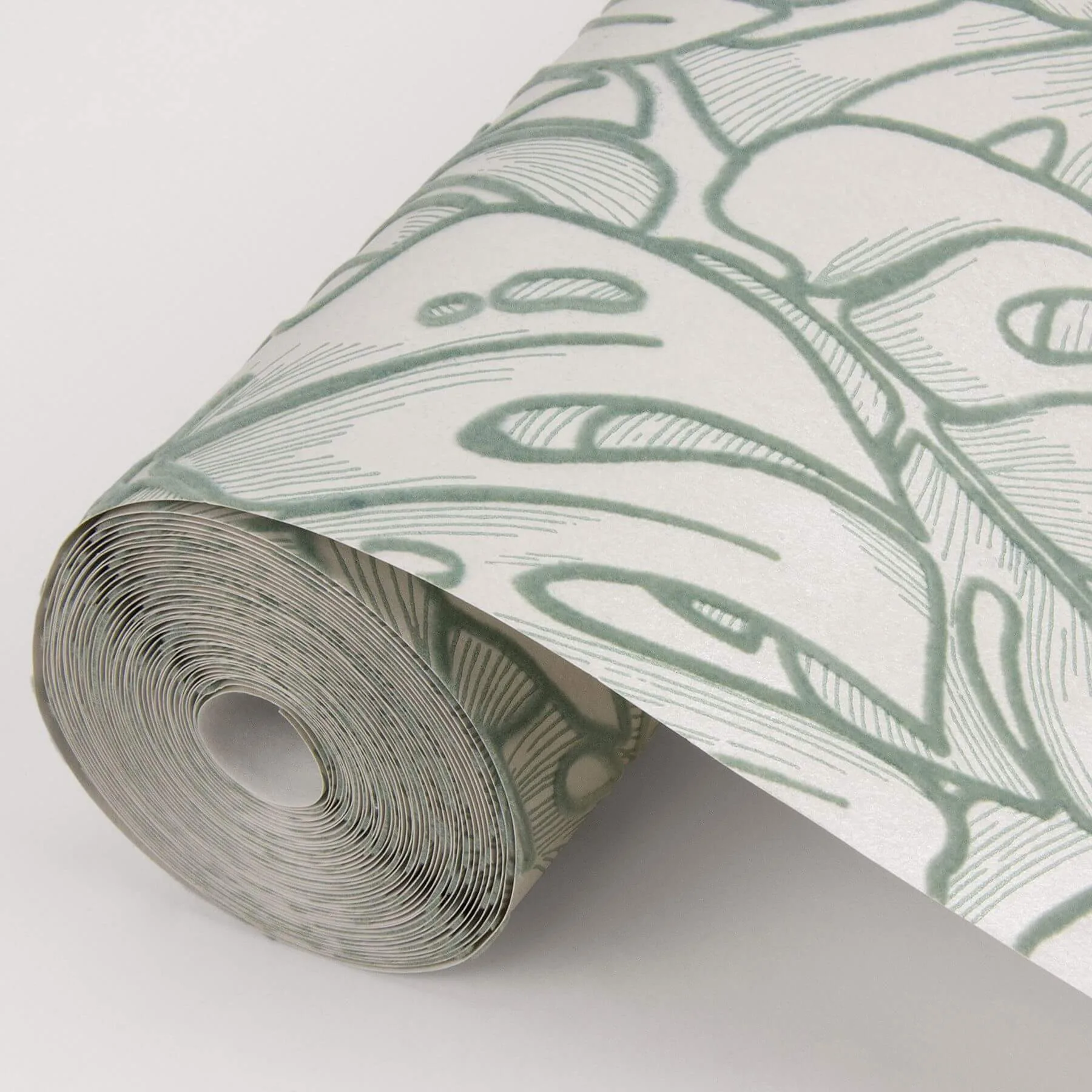 A-Street Prints Balboa wallpaper, color Olive, SKU 2964-87343