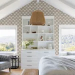 A-Street Prints Baldwin wallpaper, color Taupe, SKU 4141-27117