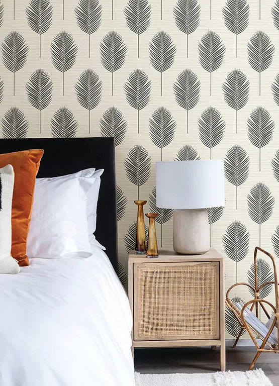 A-Street Prints Bali wallpaper, color Black, SKU 2988-70210
