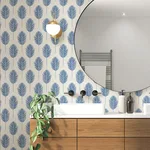 A-Street Prints Bali - Blue Wallpaper | Buy Online A-Street Prints Bali wallpaper, color Blue, SKU 2988-70212