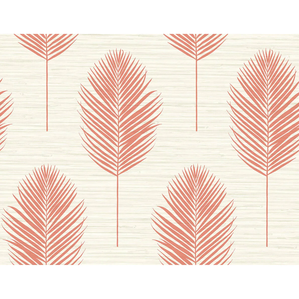 A-Street Prints Bali wallpaper, color Coral, SKU 2988-70201