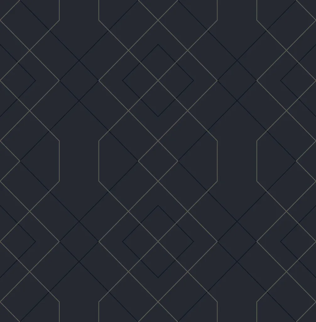 A-Street Prints Ballard wallpaper, color Indigo, SKU 2964-25913