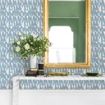 A-Street Prints Bancroft - Blue Wallpaper | Buy Online A-Street Prints Bancroft wallpaper, color Blue, SKU 4122-27025