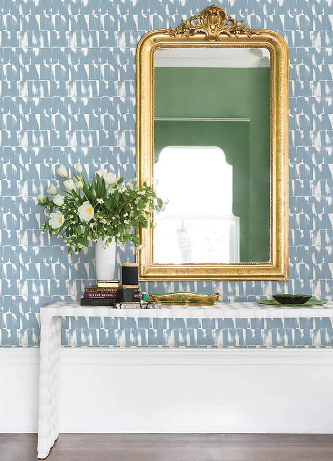 A-Street Prints Bancroft - Blue Wallpaper | Buy Online A-Street Prints Bancroft wallpaper, color Blue, SKU 4122-27025