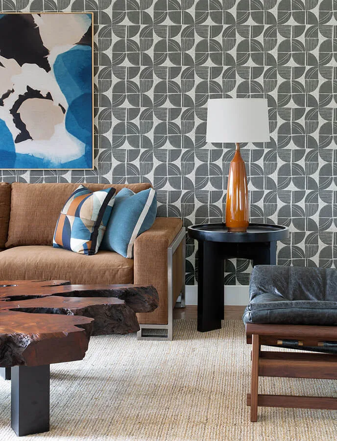 A-Street Prints Baxter - Charcoal Wallpaper | Buy Online A-Street Prints Baxter wallpaper, color Charcoal, SKU 4141-27110