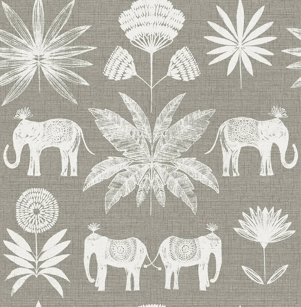 A-Street Prints Bazaar wallpaper, color Grey, SKU 4014-26437