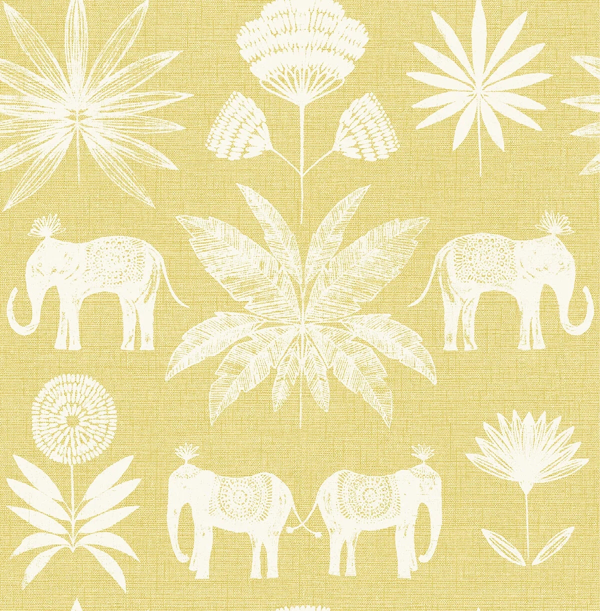 A-Street Prints Bazaar wallpaper, color Yellow, SKU 4014-26434