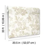 A-Street Prints Beach Rose - Champagne Wallpaper | Buy Online A-Street Prints Beach Rose wallpaper, color Champagne, SKU 4172-27495
