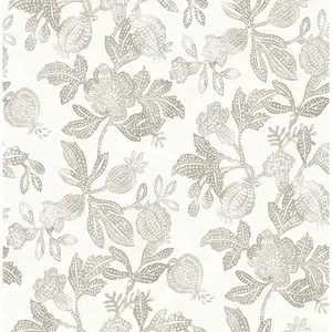 A-Street Prints Beach Rose wallpaper, color Neutral, SKU 4172-27493
