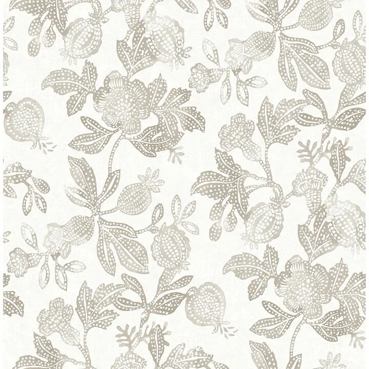 A-Street Prints Beach Rose wallpaper, color Neutral, SKU 4172-27493