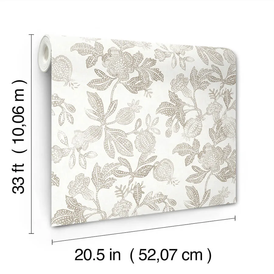 A-Street Prints Beach Rose - Neutral Wallpaper | Buy Online A-Street Prints Beach Rose wallpaper, color Neutral, SKU 4172-27493