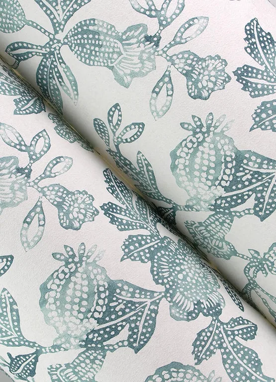A-Street Prints Beach Rose wallpaper, color Teal, SKU 4172-27494