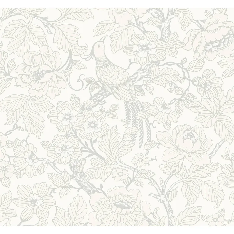A-Street Prints Beaufort wallpaper, color Dove, SKU 2927-80400