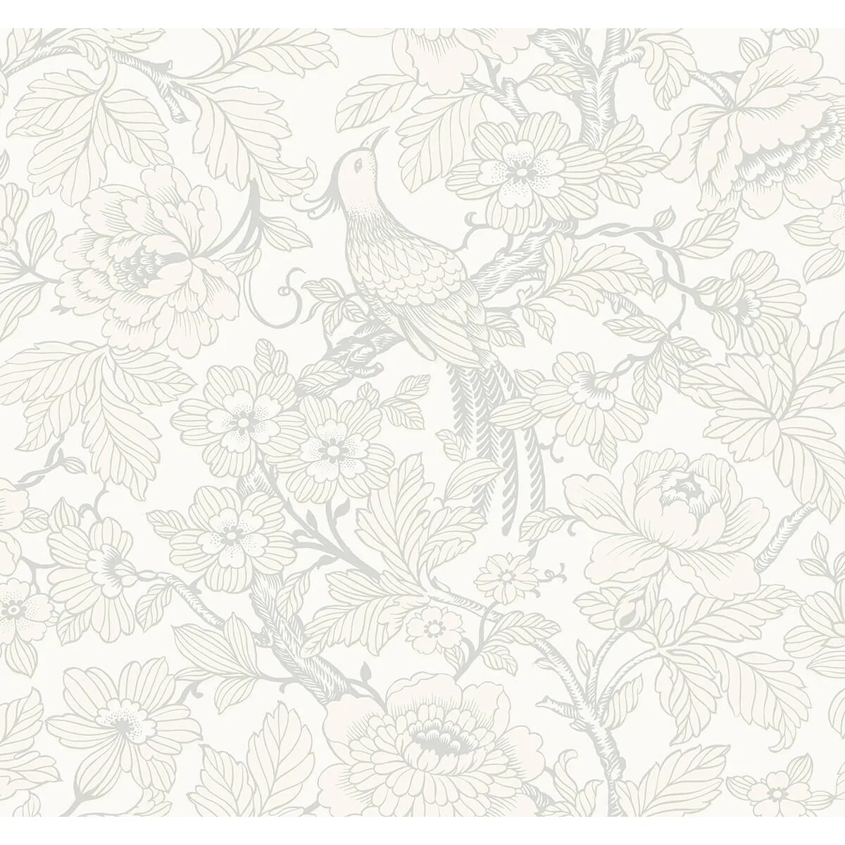 A-Street Prints Beaufort wallpaper, color Dove, SKU 2927-80400