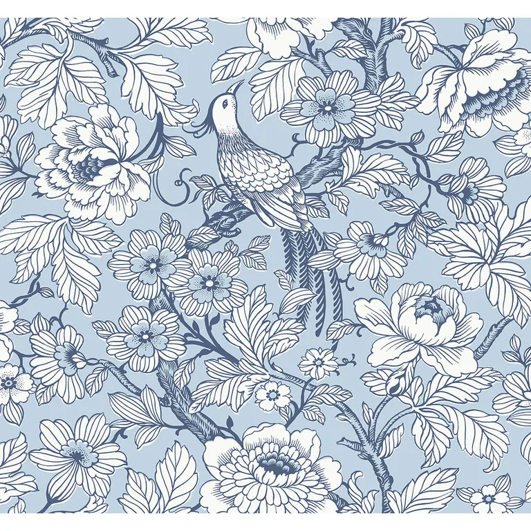 A-Street Prints Beaufort wallpaper, color Light Blue, SKU 2927-80402