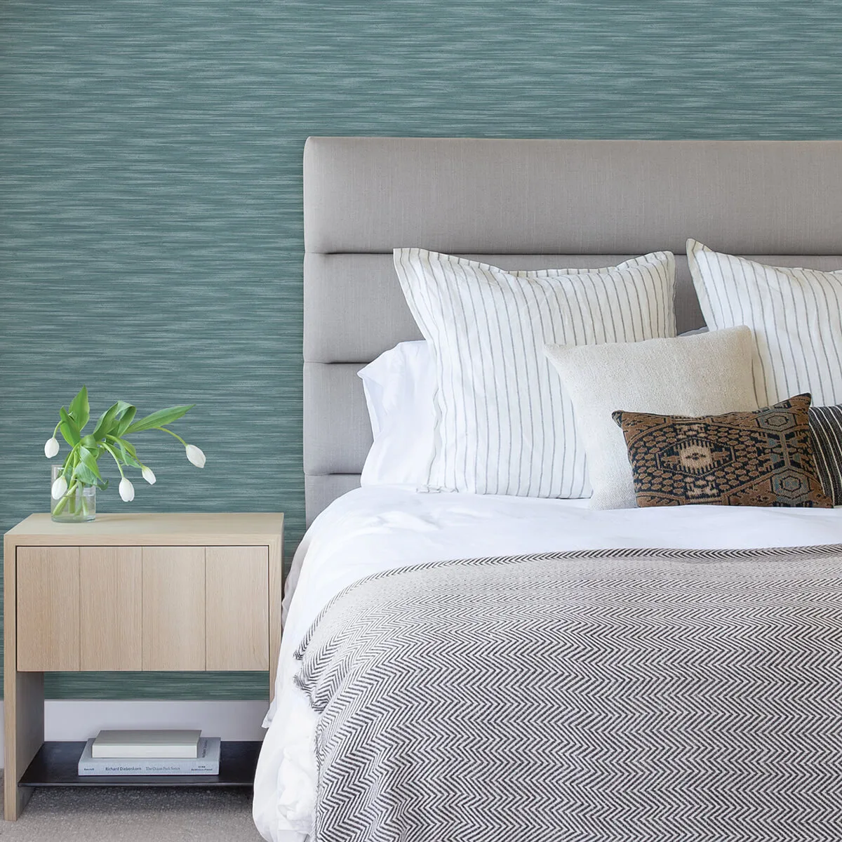 A-Street Prints Benson wallpaper, color Dark Blue, SKU 2970-26154