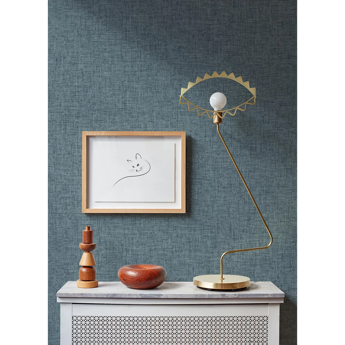 A-Street Prints Bentley wallpaper, color Navy, SKU 2973-90913