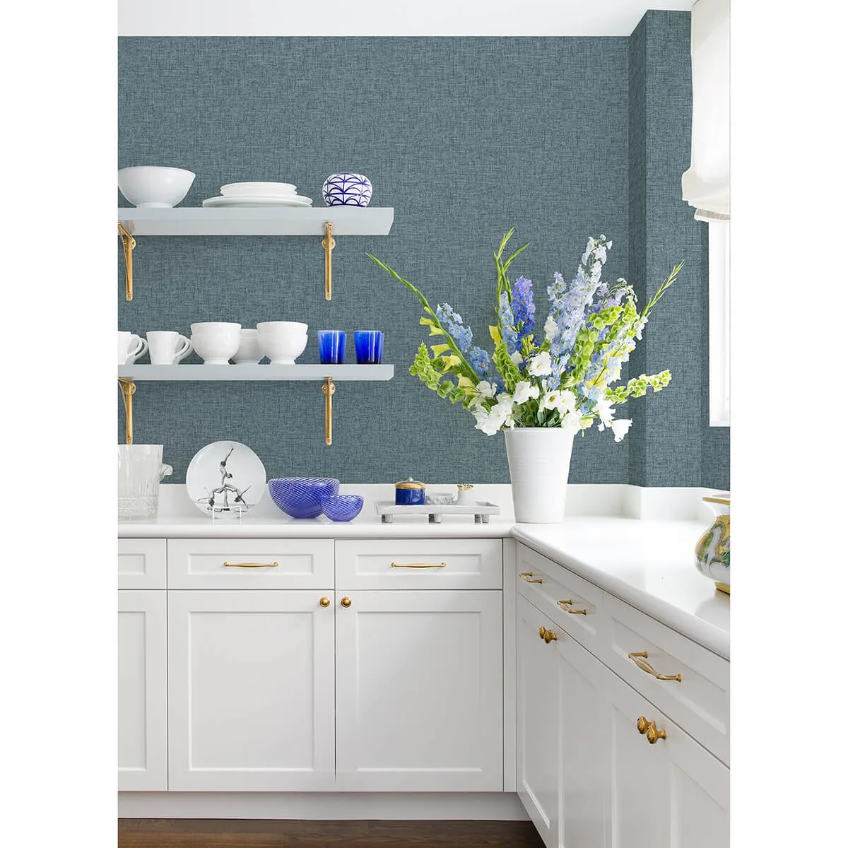 A-Street Prints Bentley - Navy Wallpaper | Buy Online A-Street Prints Bentley wallpaper, color Navy, SKU 2973-90913