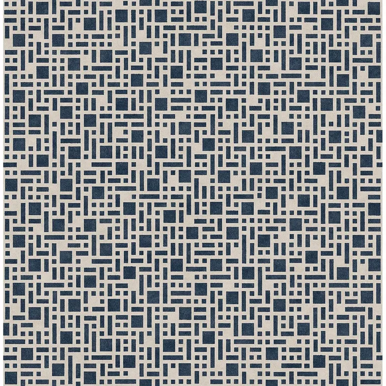 A-Street Prints Bento wallpaper, color Indigo, SKU 2764-24339