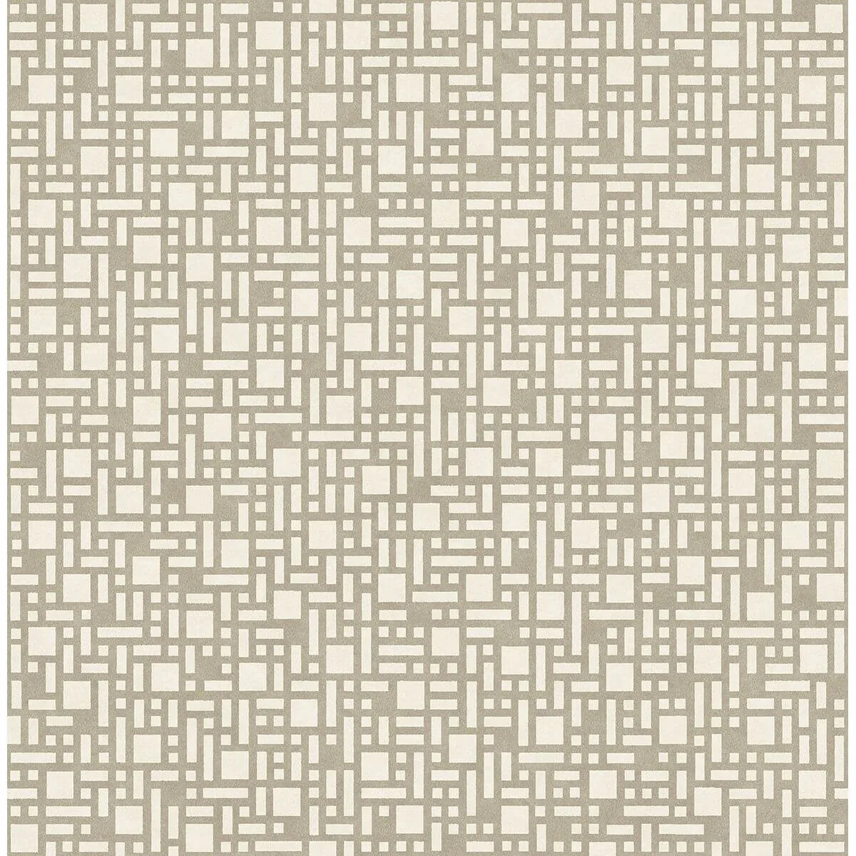 A-Street Prints Bento wallpaper, color Taupe, SKU 2764-24342