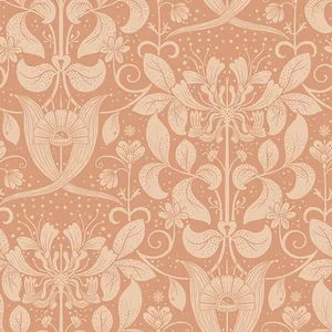 A-Street Prints Berit wallpaper, color Coral, SKU 4080-83128