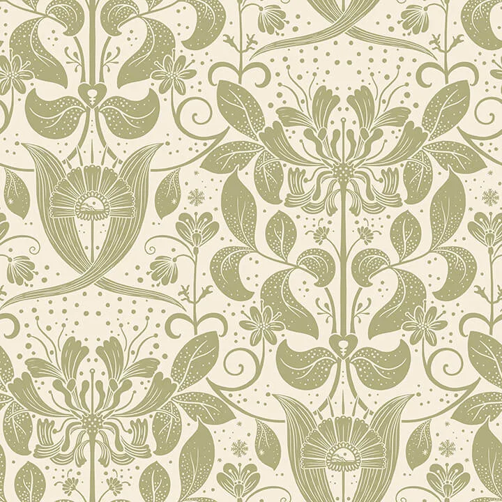 A-Street Prints Berit wallpaper, color Olive, SKU 4080-83127