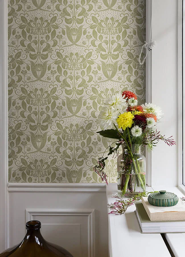A-Street Prints Berit - Olive Wallpaper | Buy Online A-Street Prints Berit wallpaper, color Olive, SKU 4080-83127