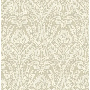 A-Street Prints Berkshire wallpaper, color Beige, SKU 4147-27382