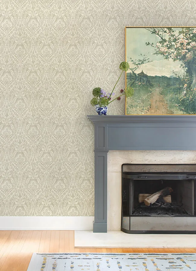 A-Street Prints Berkshire - Beige Wallpaper | Buy Online A-Street Prints Berkshire wallpaper, color Beige, SKU 4147-27382