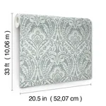 A-Street Prints Berkshire - Denim Wallpaper | Buy Online A-Street Prints Berkshire wallpaper, color Denim, SKU 4147-27380