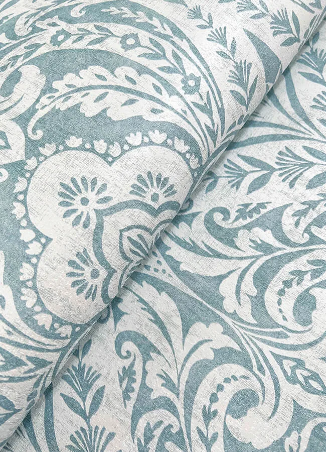 A-Street Prints Berkshire - Denim Wallpaper | Buy Online A-Street Prints Berkshire wallpaper, color Denim, SKU 4147-27380
